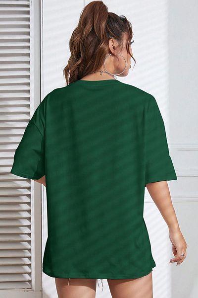 uyguntarz Unisex oversize tričko s potiskem Milano