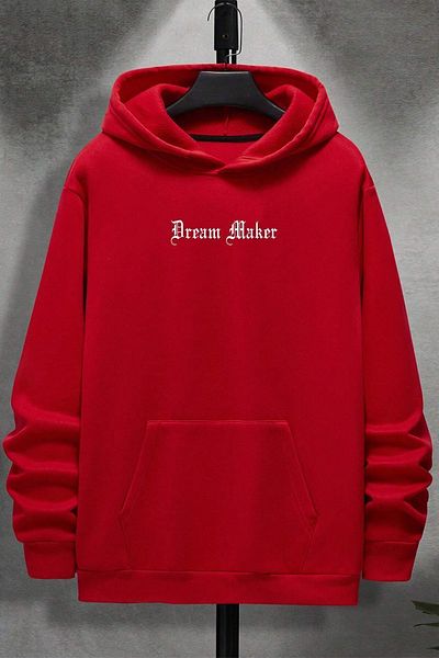 uyguntarz Unisex Dream Maker Printed Oversize Sweatshirt