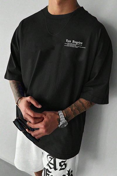 uyguntarz Μπλουζάκι Unisex Los Angles Printed Design