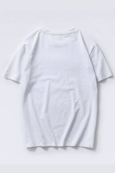 uyguntarz Men's Oversize T-Shirt - Beach Printed