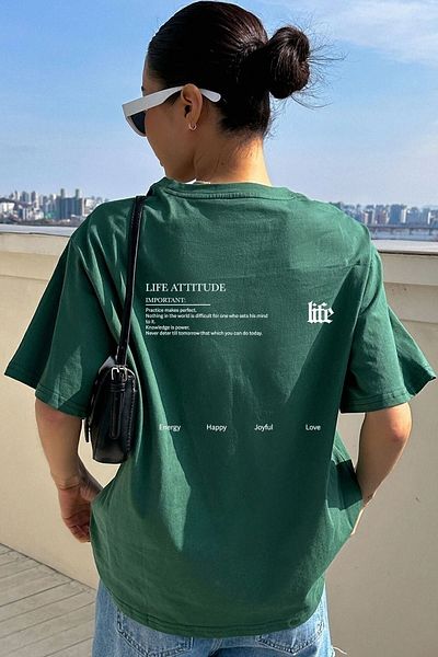 uyguntarz Unisex-T-Shirt mit Life-Aufdruck