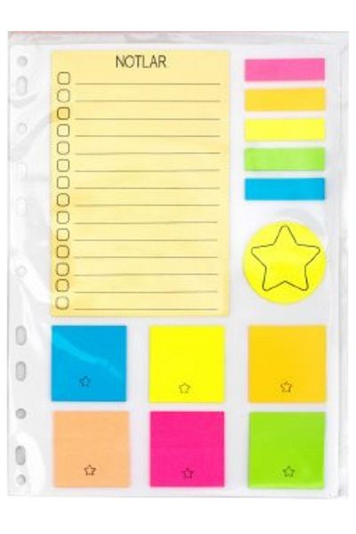 Srctech Note Paper Set - Adhesive