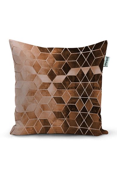 Sakallı Home 4-Piece Combination 3D Printed Decorative Throw Pillow Case