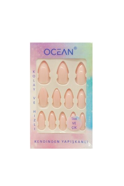 Ocean Takma Tırnak Tak Ve Çık Kendinden Yapışkanlı - 758