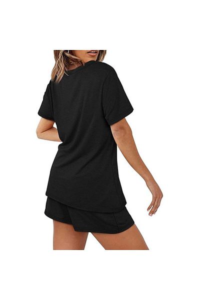 3D Kalite Shorts T-Shirt Set Printed