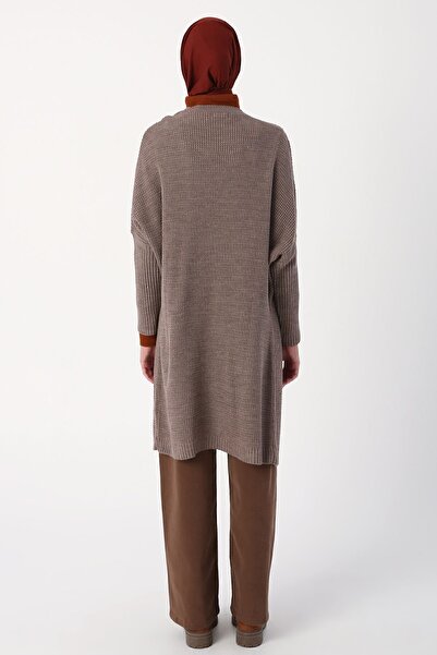 ALLDAY Πλεκτή ζακέτα με ανοιχτό μπροστινό μανίκι βιζόν