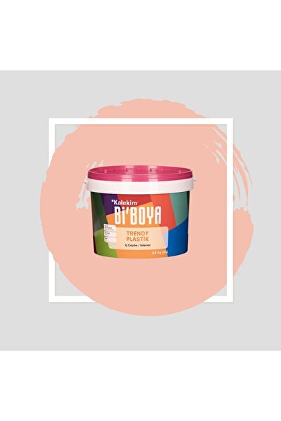 Bi Boya Ekonomik Mat Iç Cephe Boyası 3,5 Kg Nar Çiçeği