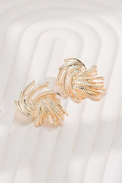 MRK Spiral Tasarım Kadın Küpe