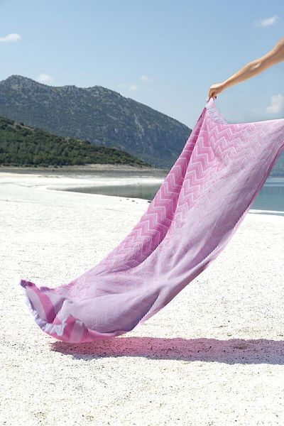 İrya Amara 100% βαμβακερό Peshtemal Pink 90x170