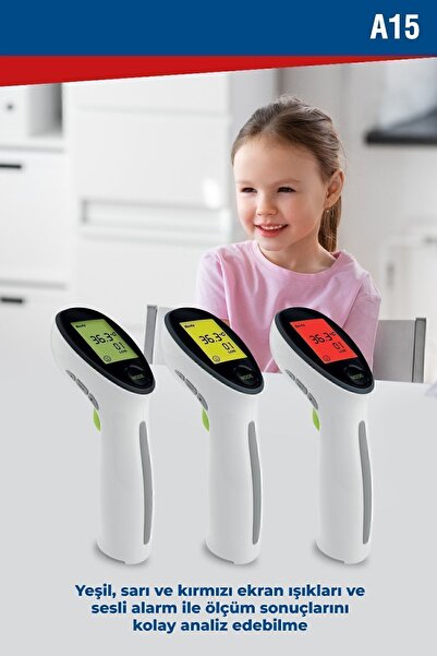 Nec A15 Alından Temassız Uzaktan Ateş Ölçer Yüksek Ateş Uyarılı