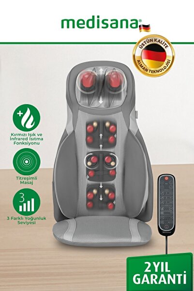 medisana Alman Tasarım Boy Ayarlanmalı Isıtmalı Titreşimli Shiatsu Çok Yönlü ...