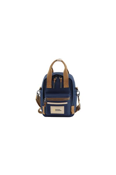 NATIONAL GEOGRAPHIC LEGEND Mini Utility Bag Navy, Durable WaterResistant  Casual Blue Shoulder Bag