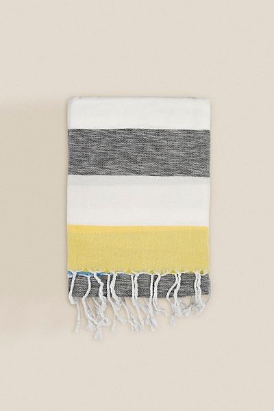 İrya Elena 100% Cotton Peshtemal Yellow 90x170