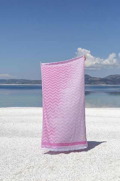 İrya Amara 100% βαμβακερό Peshtemal Pink 90x170