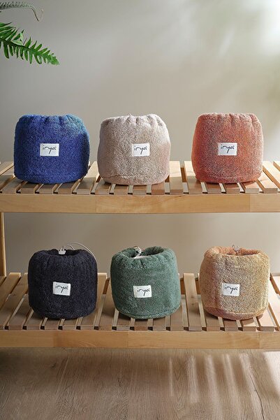 İrya Anthracite 4-Piece Bouquet Hand Towels - Sand 4/30x50 Cm