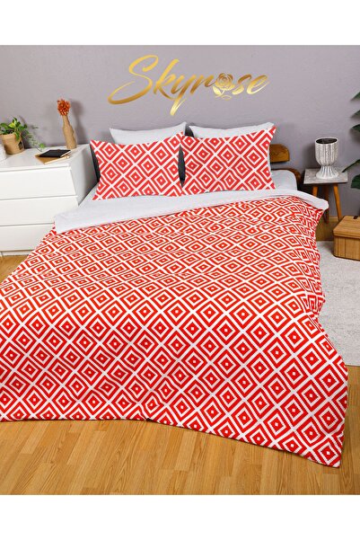 Skyrose Двоспальний комплект постільної білизни з двостороннім принтом (ковдр...