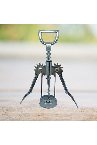 Dore Voir Steel Corkscrew Does Not Darken Rust/ Bottle- Opener- 16 CM