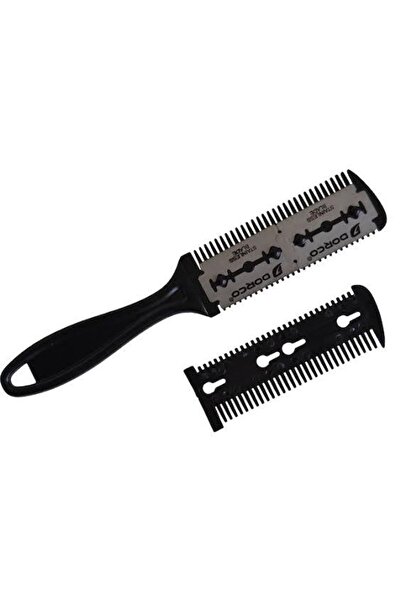 efmues مشط الحلاقة الأسود لقص الشعر