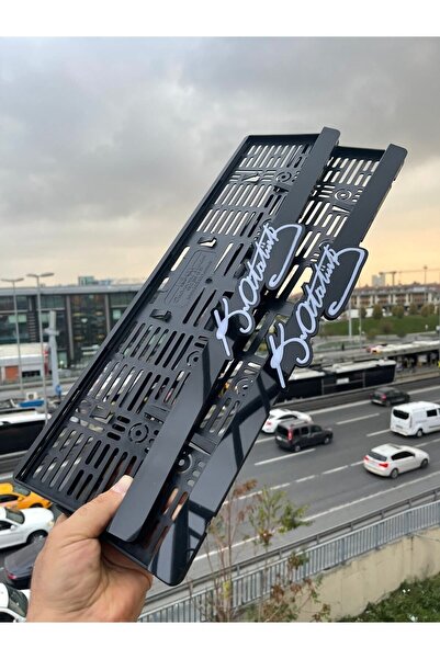 AutoCity 3d Kemal Atatürk Imzalı Yazılı Lüks Pleksi Plakalık - 1 Adet