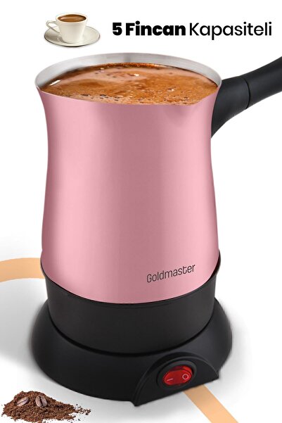 GOLDMASTER Gm-7315p Hünkar Pembe Türk Kahvesi Makinesi Elektrikli Cezve