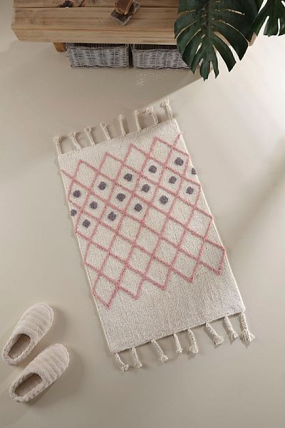 İrya Covoraș de baie Neveda 100% bumbac trandafir uscat 60x90