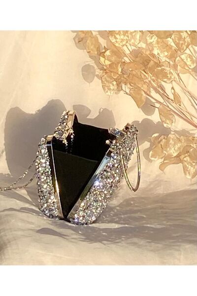 Blacktavern Rochie de seara Geanta din piatra naturala Bidirectionala