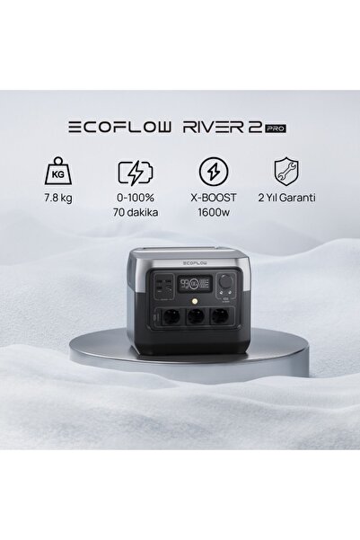 EcoFlow River 2 Pro Taşınabilir Güç Kaynağı (768WH)
