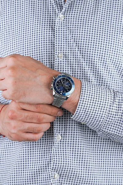 Güncel Vitrin Premium Stainless Steel Men's Wristwatch