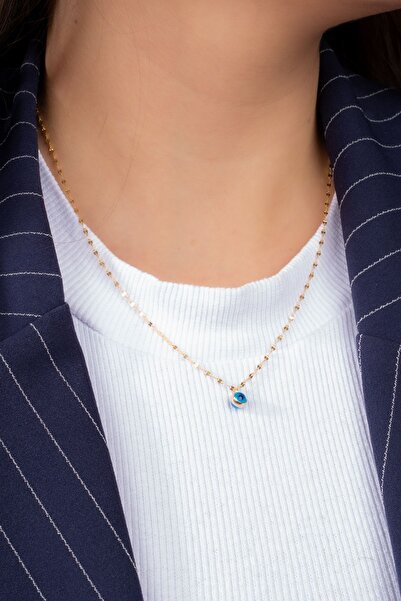 MÜCEVHER SARAYI 22 Ayar Altın Göz Kolye