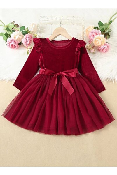 ASIA GİYİM Kız Bebek Doğum Günü - Noel Yılbaşı Prenses Kabarık Tütü Kurdeleli...