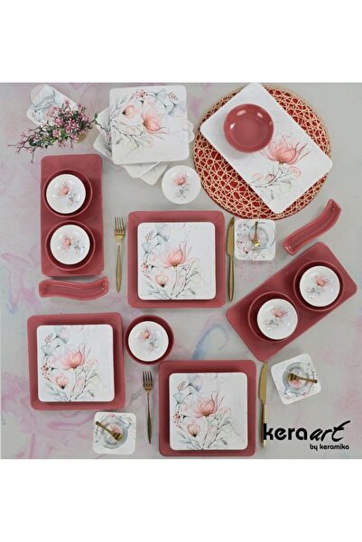 Home طقم إفطار Keramika مكون من 41 قطعة لـ 6 أشخاص