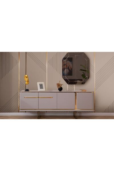 CaddeYıldız Farya New Konsol - Gold