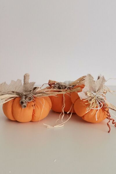 Genel Markalar MİD El Yapımı 3'lü Süs Balkabağı