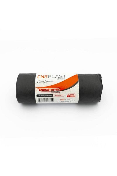 CNRPLAST 100x150cm Hantal Size Black Garbage Bag 1000gr