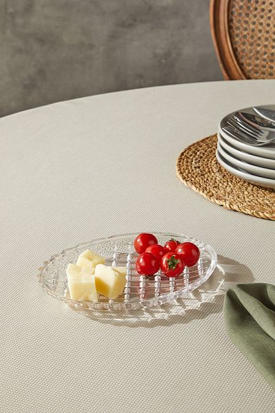 Glamis Selen Concept Cage Model Handmade Glass Breakfast Plate