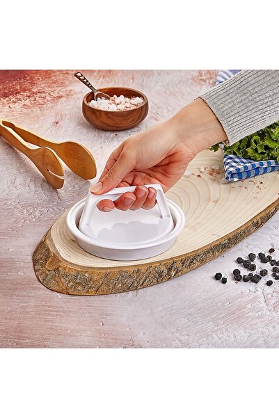 Genel Markalar Hamburger & Köfte Kalıbı, Köfte Şekillendirici Plastik Beyaz
