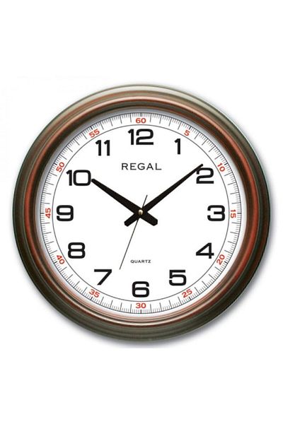 Regal 9108 Awv1 Дървен цветен стенен часовник