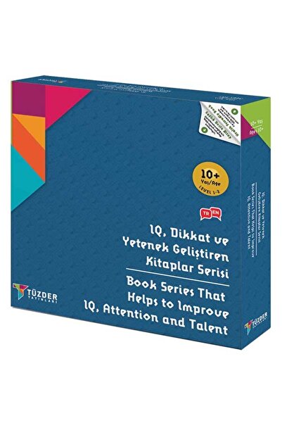 TÜZDER Yayınları 10+ Yaş 6'LI SET | IQ, Dikkat ve Yetenek Geliştiren Kitaplar...