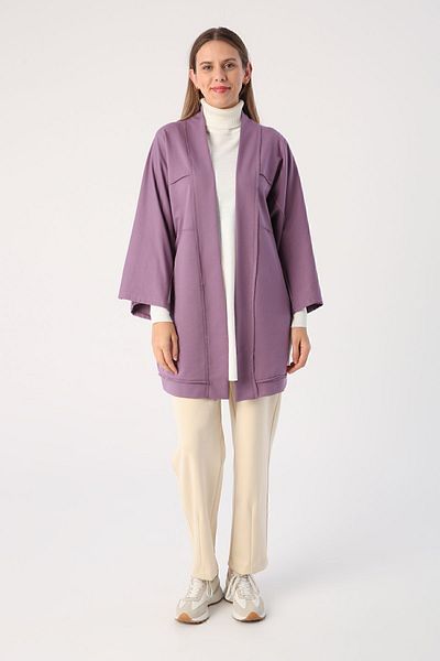 ALLDAY Ζακέτα Oversize μανίκι σε σκούρο λιλά