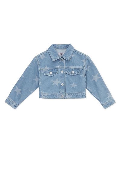 Lee Cooper Star Girl's Jean Jacket Τζιν