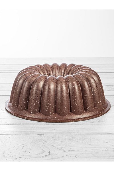 Laviss Kitchen Granite Casting Closely Sliced Cake Mold Rose Gold 26 Cm