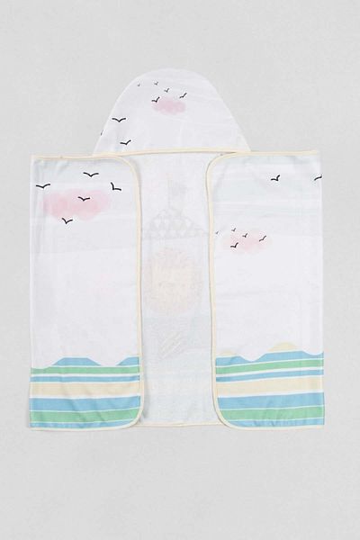 İrya Sea Taifasi Poncho Printed 65x125