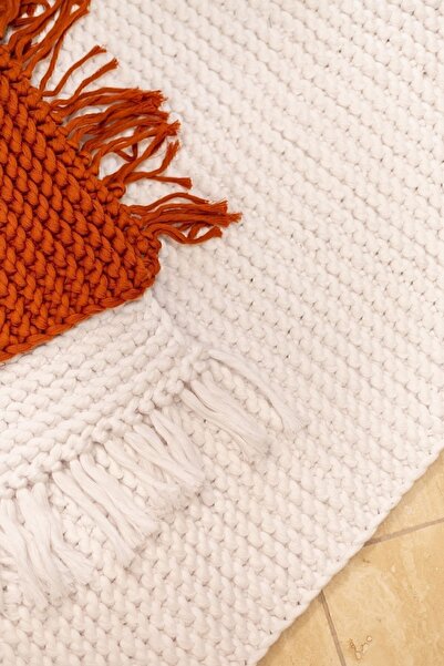 İrya Brick Colored Lavish 100% Cotton Bath Mat - 50x70