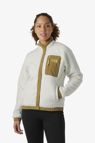 Helly Hansen هيلي هانسن دبليو إمبريال بيل سناب للنساء من الصوف الأبيض 63372-034