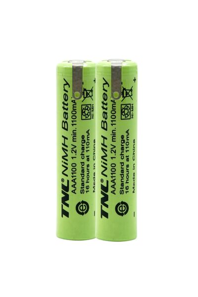 TNL Philips Aquatouch At620 /at610 Için 2.4v 1100mah Aaa Ince Pilli Traş Makinesi Pili