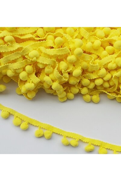 Bia Sarı Şerit Ponpon 5 Metre