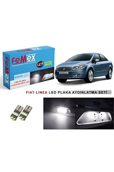 FEMEX Fiat Linea LED Plaka Aydınlatma Ampul Seti FEMEX Parlak Beyaz