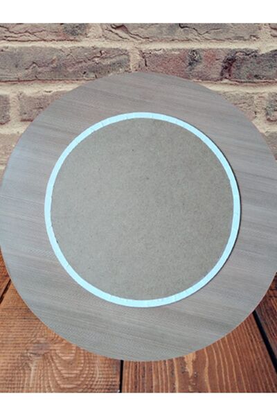 mercan tuval Mercan Pres Tuval Yuvarlak 40 Cm 1 Adet