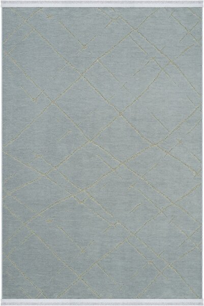 Cool Halı Berry 8208 Gri Salon Halısı Iskandinav Halı Kesme Halı Yolluk Kayma...