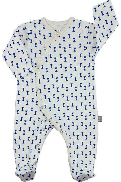 Boumini Baby Romper with Bow Tie - Baby with Booties
